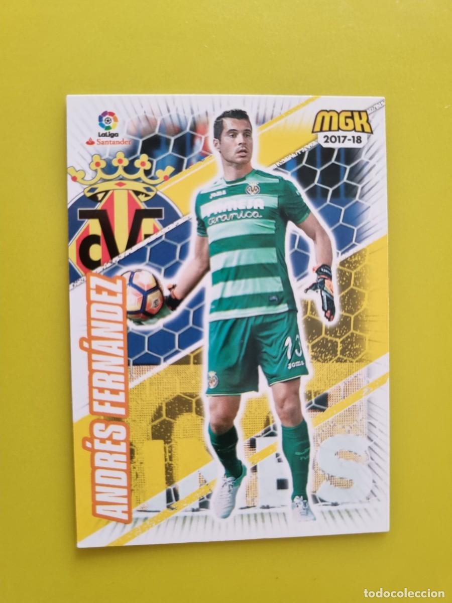 Cartes &agrave; collectionner de Football: CROMO FUTBOL MEGACRACKS 516 ANDRES FERNANDEZ VILLARREAL CF 17 18 2017 2018 AR1026