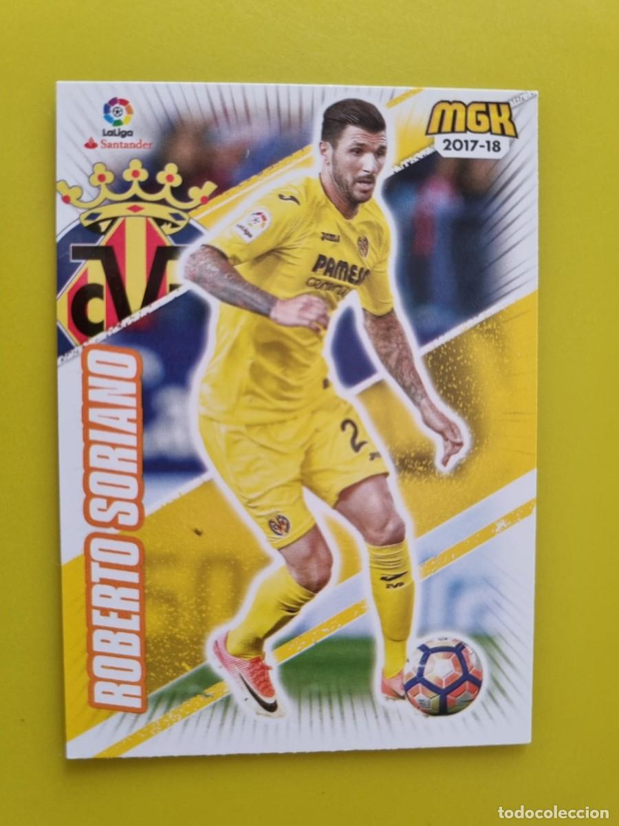 Figurine di Calcio: CROMO FUTBOL MEGACRACKS 525 ROBERTO SORIANO VILLARREAL CF 17 18 2017 2018 AR1026