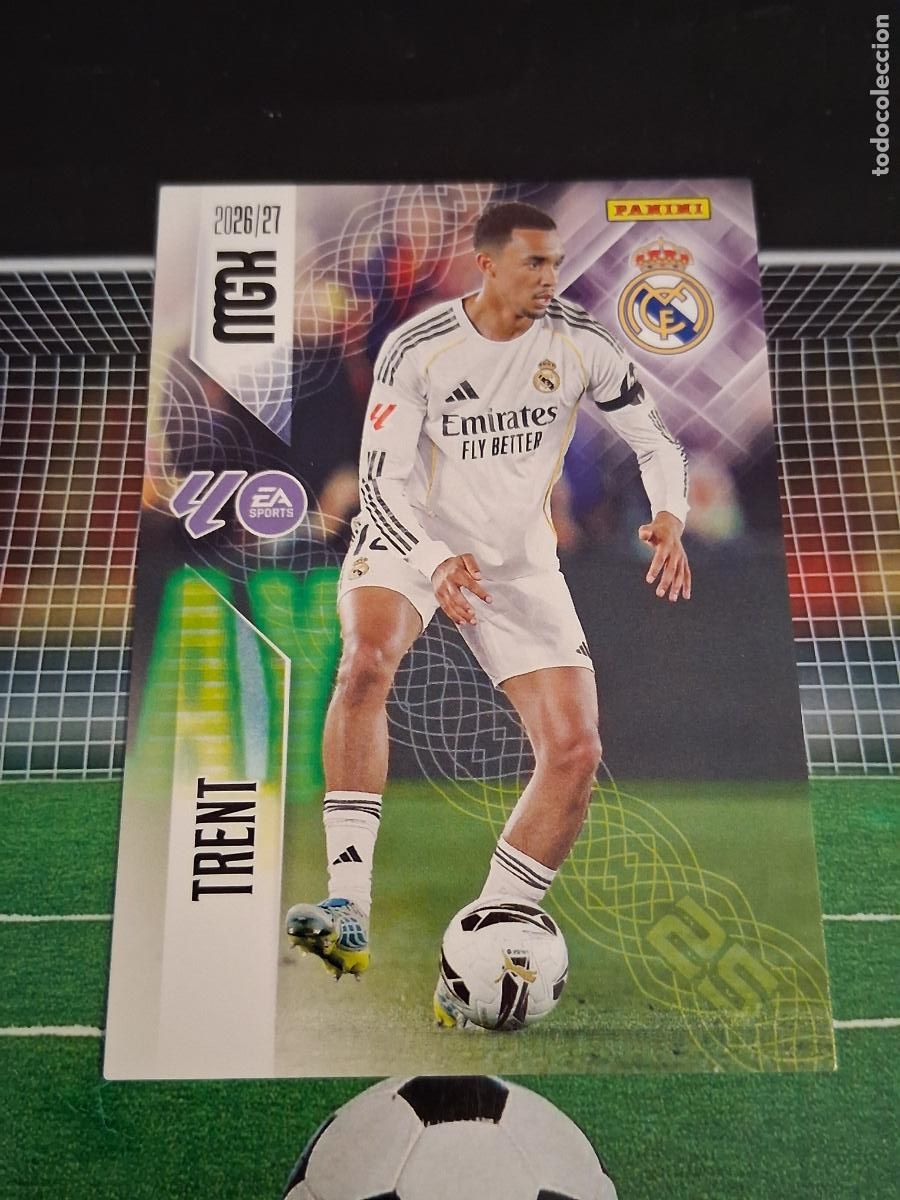 Football Stickers: 220 TRENT REAL MADRID CROMOS MEGACRACKS MGK LIGA FUTBOL PANINI 2026 2027 26 27