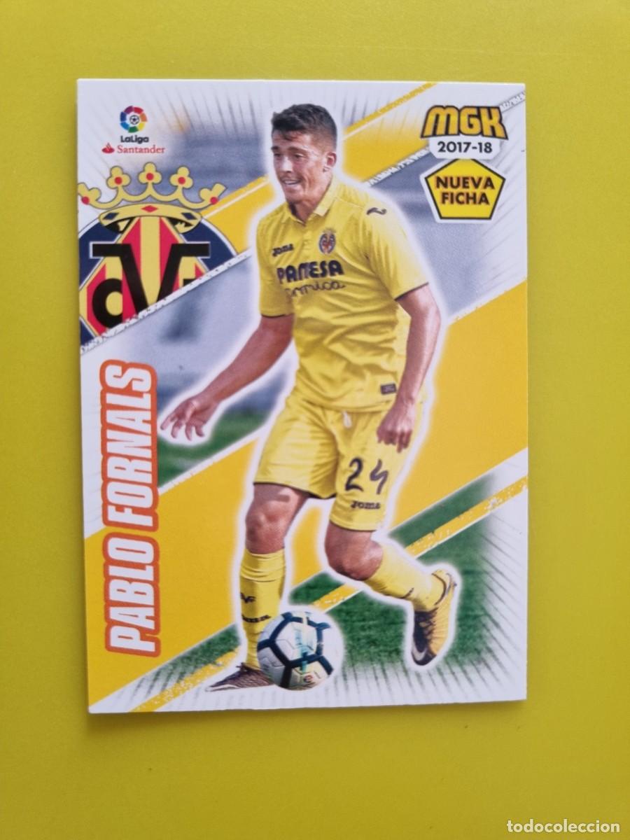 Cromos de f&uacute;tbol: CROMO FUTBOL MEGACRACKS 526 BIS PABLO FORNALS VILLARREAL CF 17 18 2017 2018 AR1026