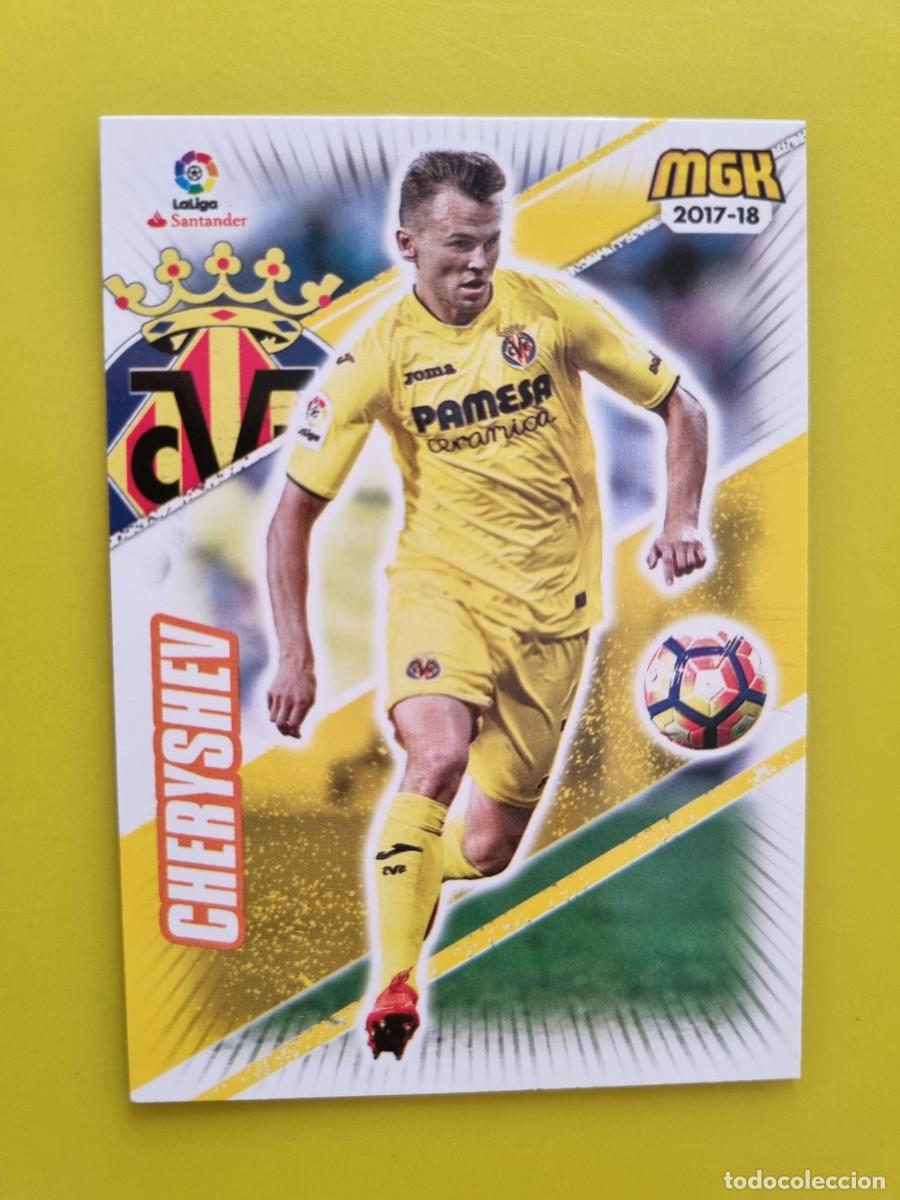 Cromos de f&uacute;tbol: CROMO FUTBOL MEGACRACKS 527 CHERYSHEV VILLARREAL CF 17 18 2017 2018 AR1026