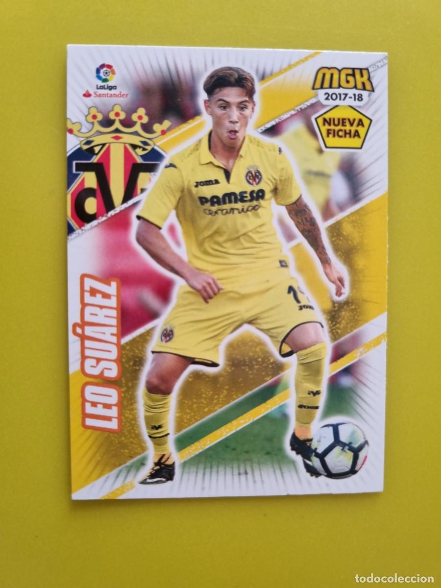 Cromos de f&uacute;tbol: CROMO FUTBOL MEGACRACKS 530 BIS LEO SUAREZ VILLARREAL CF 17 18 2017 2018 AR1026
