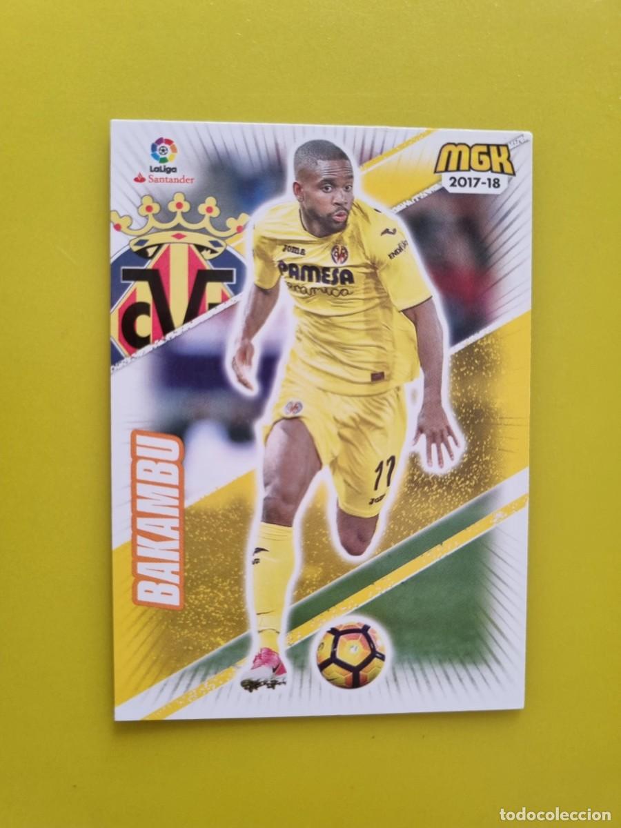 Cromos de f&uacute;tbol: CROMO FUTBOL MEGACRACKS 531 BAKAMBU VILLARREAL CF 17 18 2017 2018 AR1026