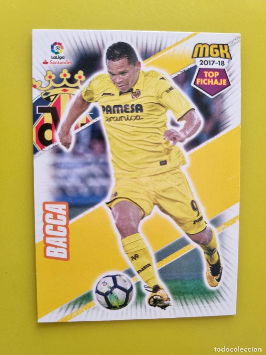 Cromos de f&uacute;tbol: CROMO FUTBOL MEGACRACKS 534 BACCA VILLARREAL CF 17 18 2017 2018 AR1026