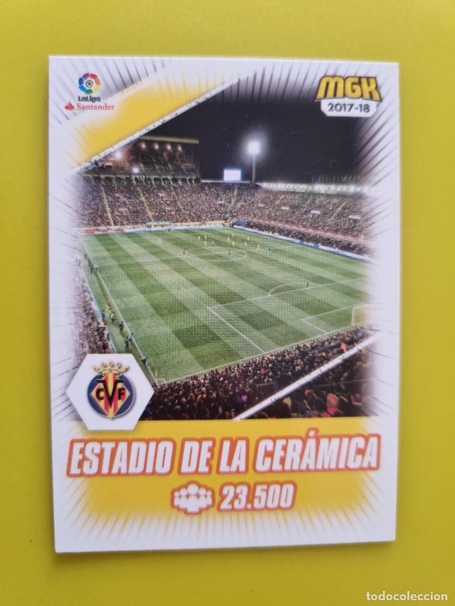 Cromos de f&uacute;tbol: CROMO FUTBOL MEGACRACKS 535 ESTADIO DE LA CERAMICA VILLARREAL CF 17 18 2017 2018 AR1026