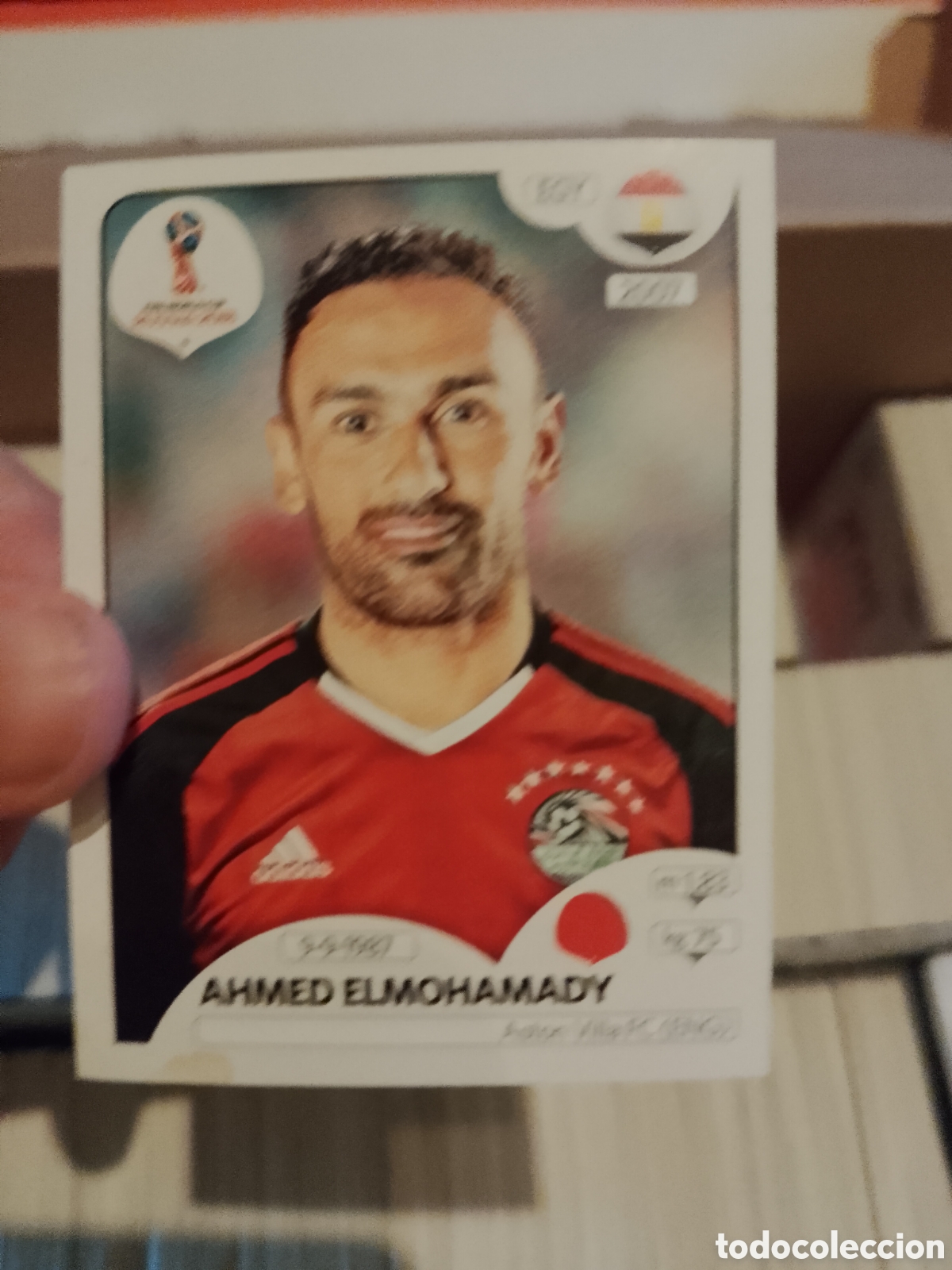 Cromos de f&uacute;tbol: 76 AHMED ELMOHAMADY EGIPTO CROMO STICKER F&Uacute;TBOL PANINI COPA MUNDO MUNDIAL RUSIA 2018 WORLD CUP