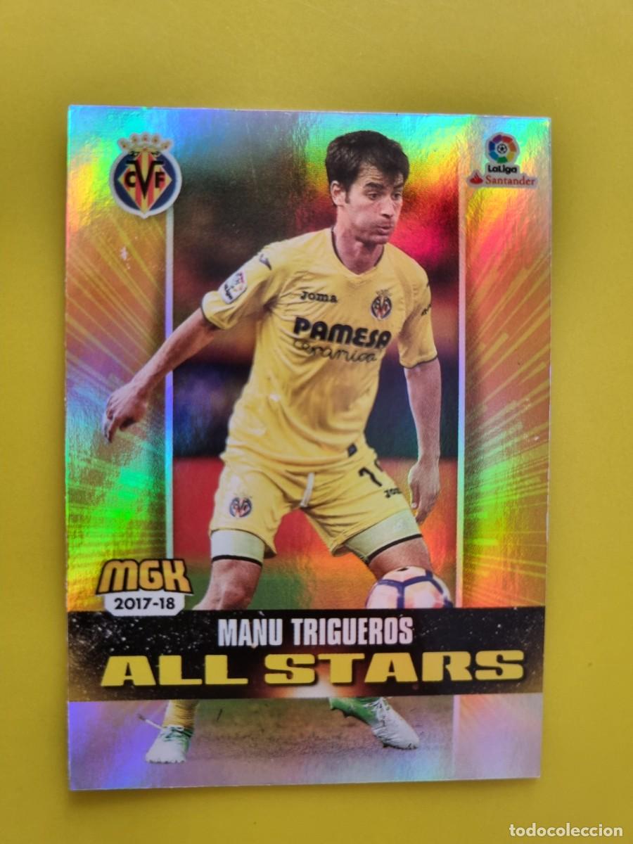 Cromos de f&uacute;tbol: CROMO FUTBOL MEGACRACKS 538 MANU TRIGUEROS ALL STARS VILLARREAL CF 17 18 2017 2018 AR1026