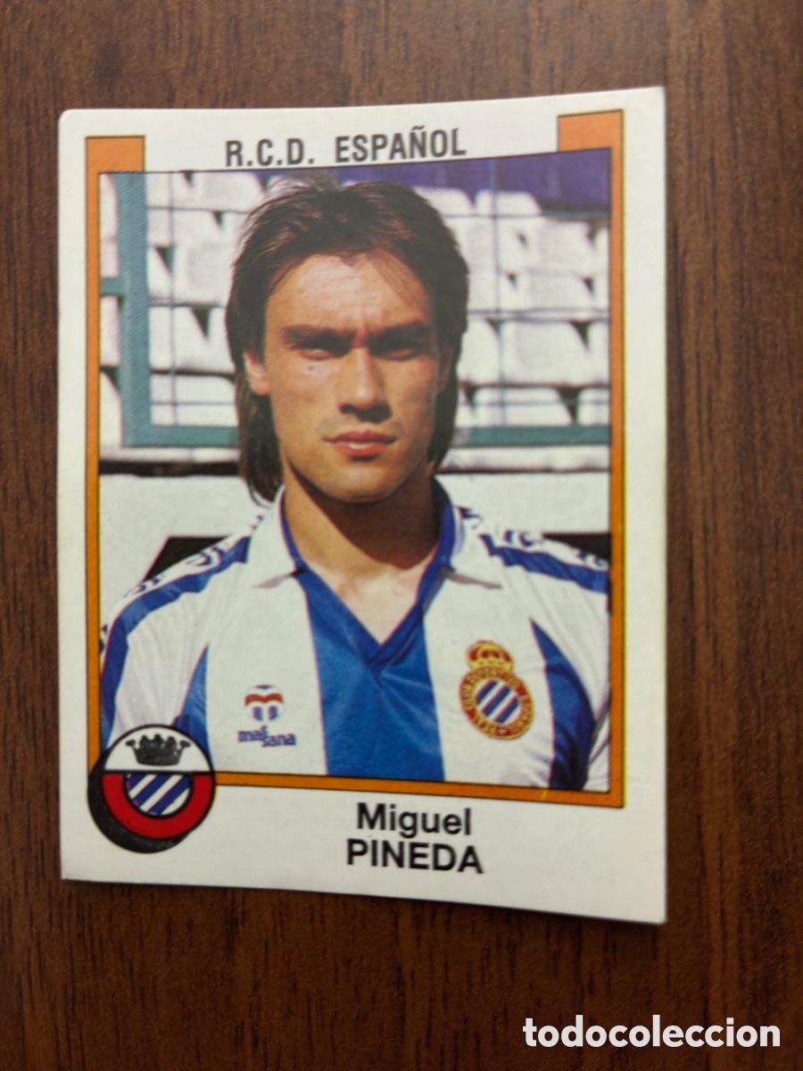 Cromos de f&uacute;tbol: Cromo Pineda (R.C.D. Espa&ntilde;ol) n&ordm; 134 - F&uacute;tbol 88 Panini (1987/88) - Sin Pegar / Excelente Estado