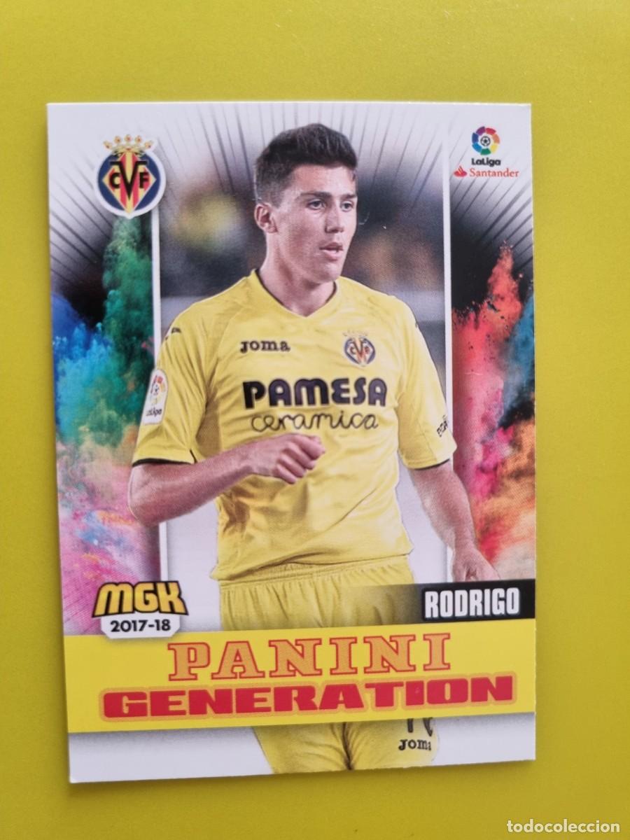 Cromos de f&uacute;tbol: CROMO FUTBOL MEGACRACKS 540 RODRIGO GENERATION ALL STARS VILLARREAL CF 17 18 2017 2018 AR1026
