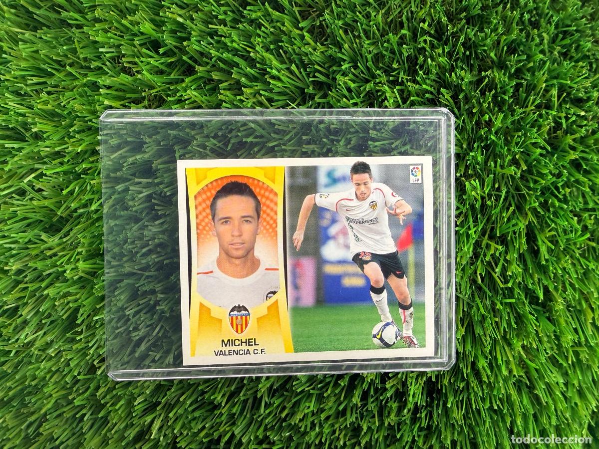 Cromos de f&uacute;tbol: N&ordm; 10B M&iacute;chel Valencia CF Liga Este 09 10