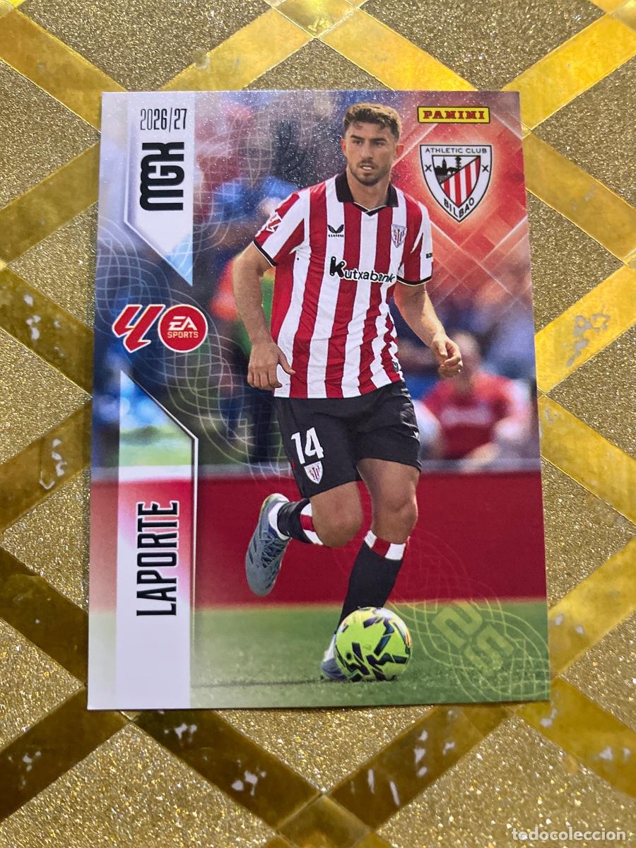 Cromos de f&uacute;tbol: CROMO DE FUTBOL NUMERO 43 LAPORTE ATHLETIC DE BILBAO LIGA 2026 2027 MEGACRAKS MGK PANINI !