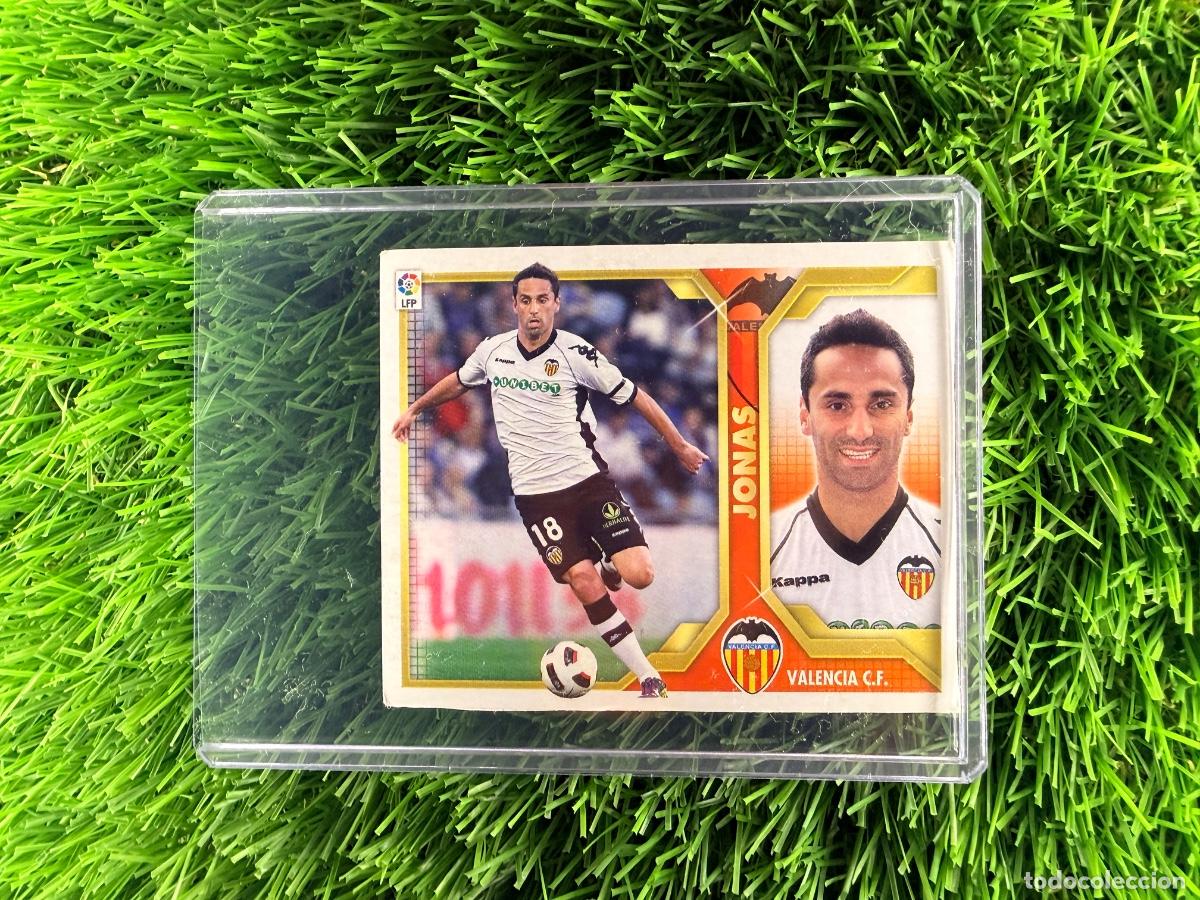 Cromos de f&uacute;tbol: N&ordm; 14 Jonas Valencia CF Liga Este 11 12