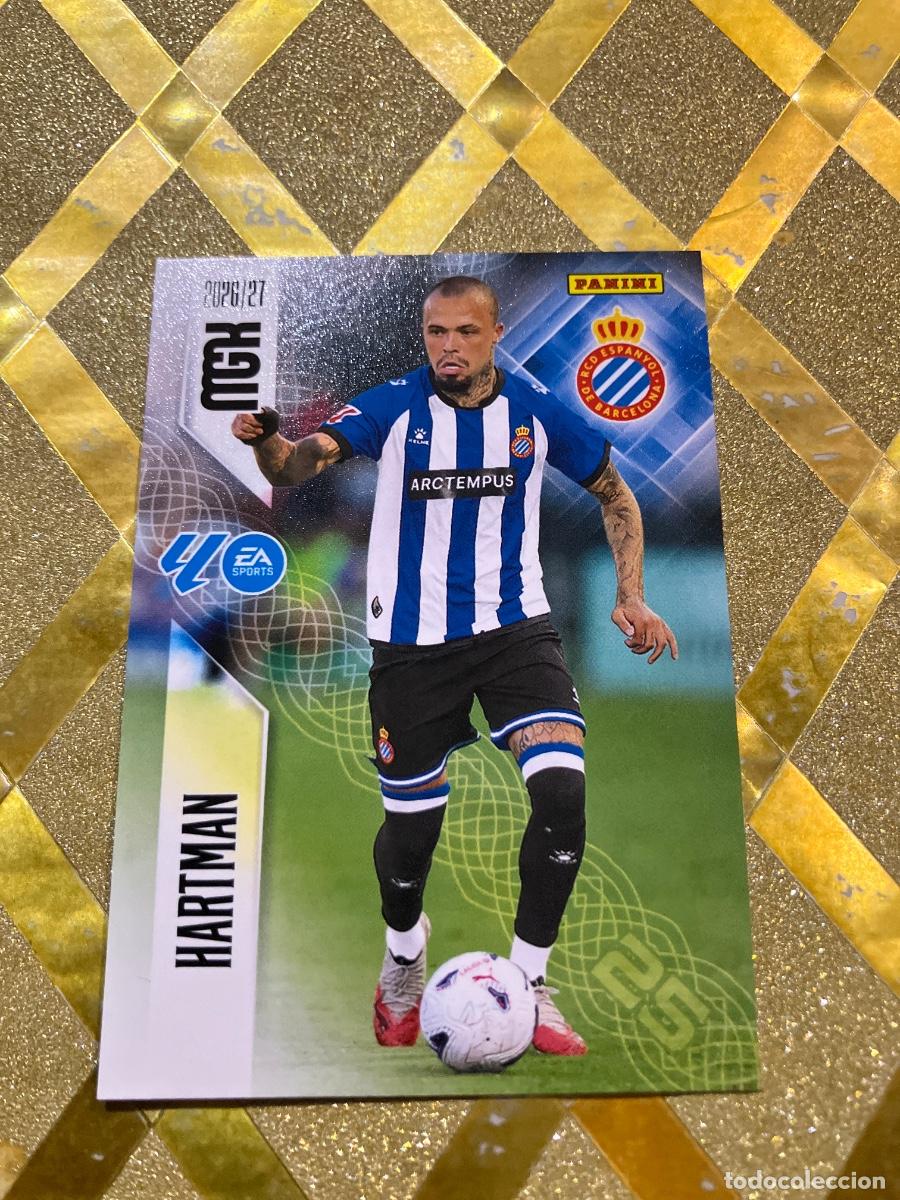 Cromos de f&uacute;tbol: CROMO DE FUTBOL NUMERO 171 HARTMAN ESPA&Ntilde;OL ESPANYOL LIGA 2026 2027 MEGACRACKS MGK PANINI !
