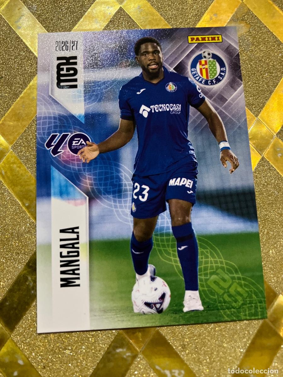 Cromos de f&uacute;tbol: CROMO DE FUTBOL NUMERO 192 MANGALA GETAFE LIGA 2026 2027 MEGACRACKS MGK PANINI !