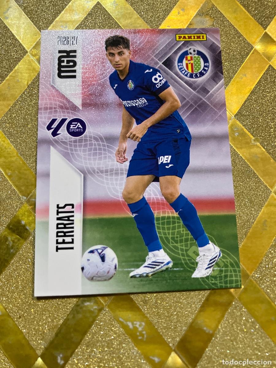 Cromos de f&uacute;tbol: CROMO DE FUTBOL NUMERO 193 TERRATS GETAFE LIGA 2026 2027 MEGACRACKS MGK PANINI !