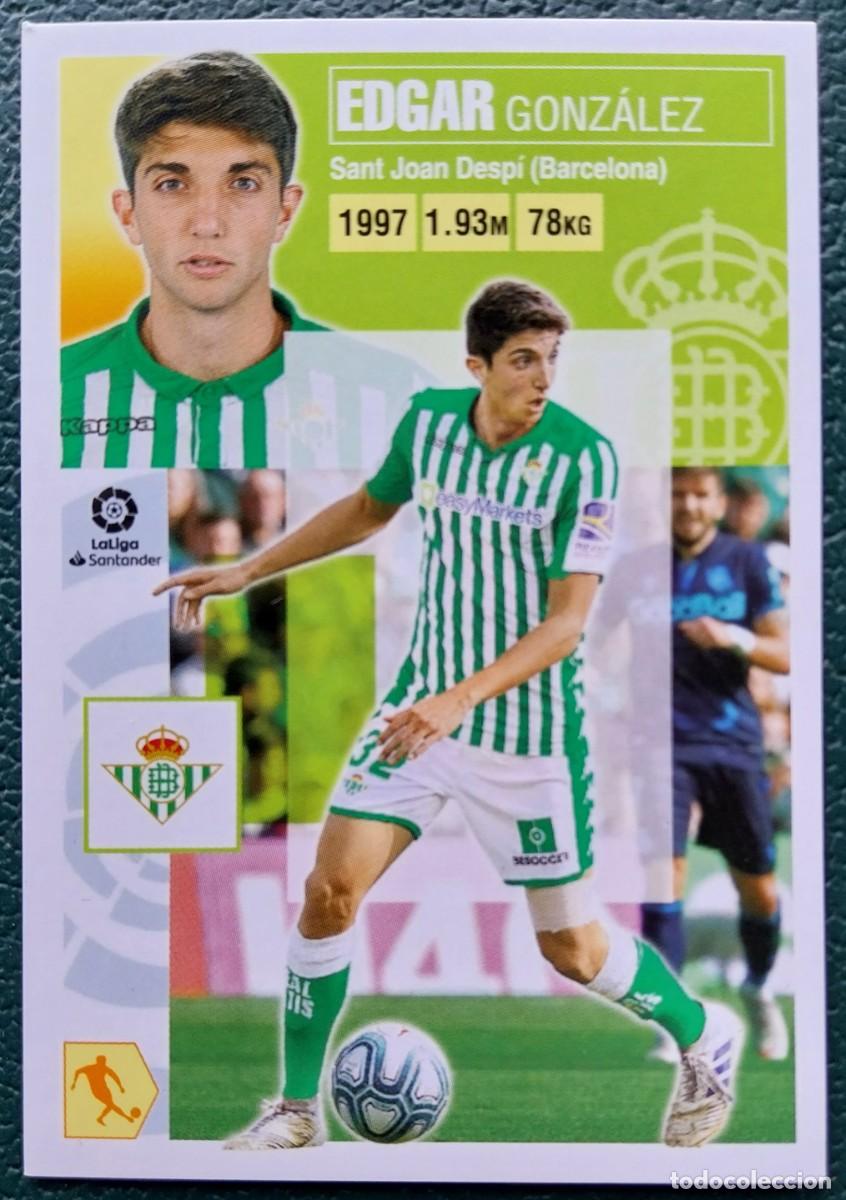 Cromos de f&uacute;tbol: 12B / 12 B EDGAR REAL BETIS CROMOS ALBUM EDICIONES ESTE 2020 2021 20 21