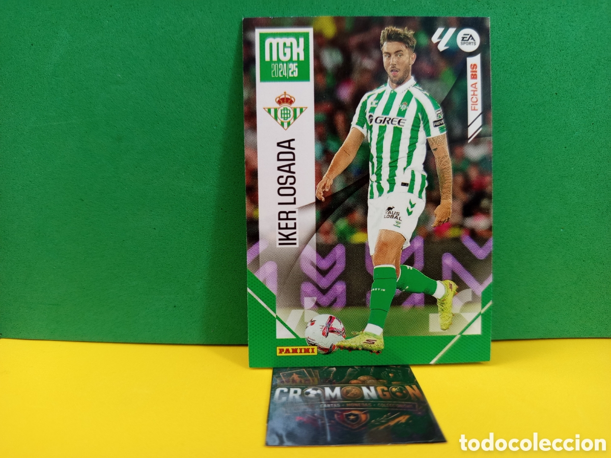 Cromos de f&uacute;tbol: ❇️ CROMO ⚽ CARD IKER LOSADA BETIS BIS 2A ED LIGA EA SPORTS 24 25 2024 2025 MEGACRACKS MGKS PANINI ❇️