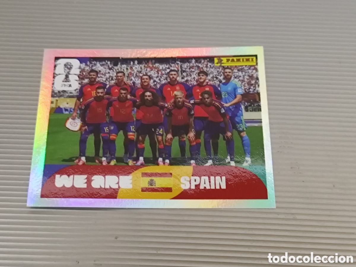 Cromos de f&uacute;tbol: Cromo Espa&ntilde;a Esp 13 BIS Fifa World Cup 2026 Panini