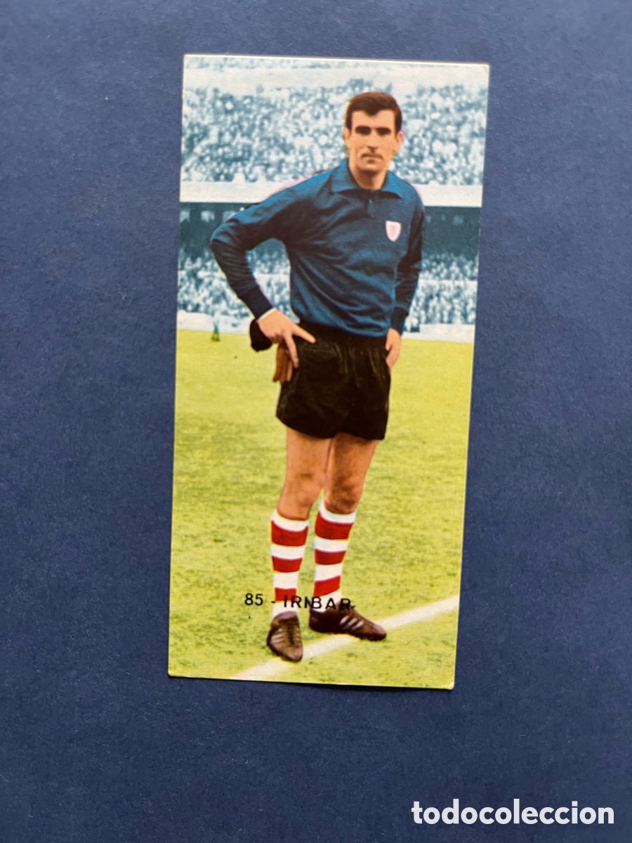 Cromos de f&uacute;tbol: Iribar Ath. Bilbao Ruiz Romero 1968-69 ( nuevo sin pegar ) .