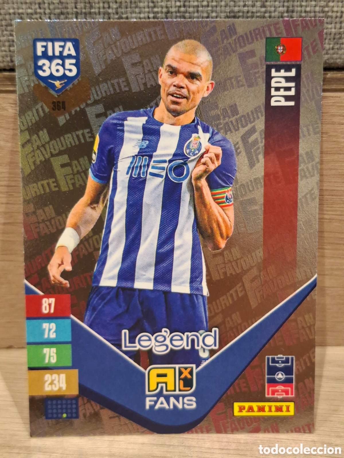 Cromos de f&uacute;tbol: #364 Pepe - Legend - FIFA 365 2027