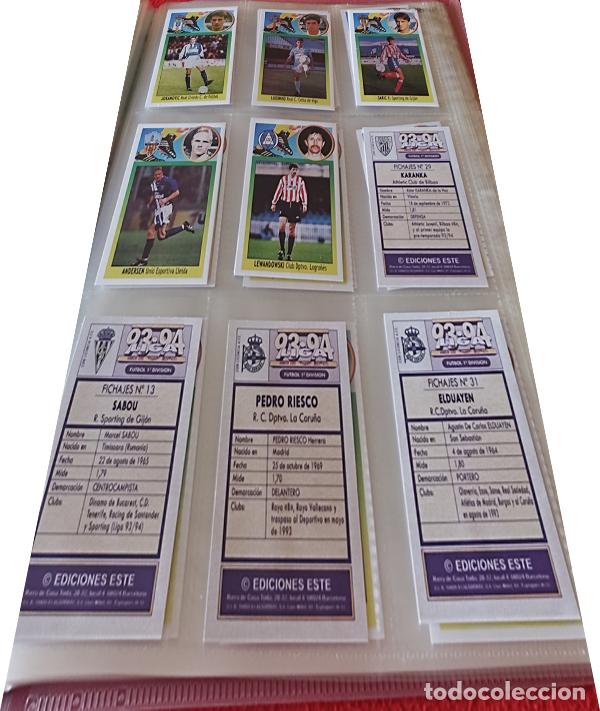 Cromos de f&uacute;tbol: 133 Cartoncitos custom 93-94 - Foto 16