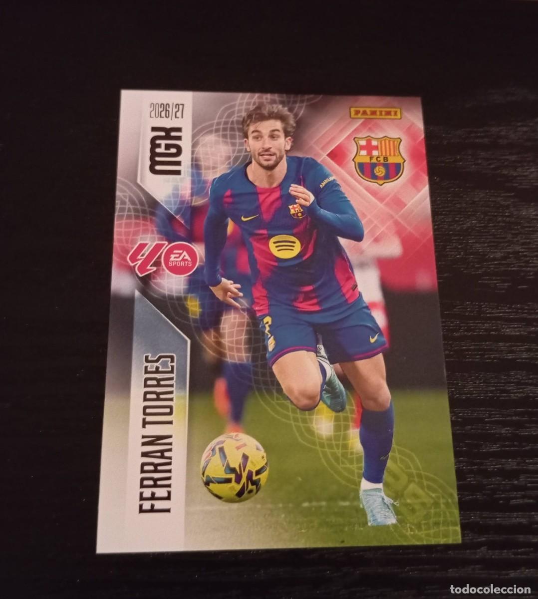 Cromos de f&uacute;tbol: -MEGACRACKS 26-27 : 90 FERRAN TORRES ( BARCELONA )