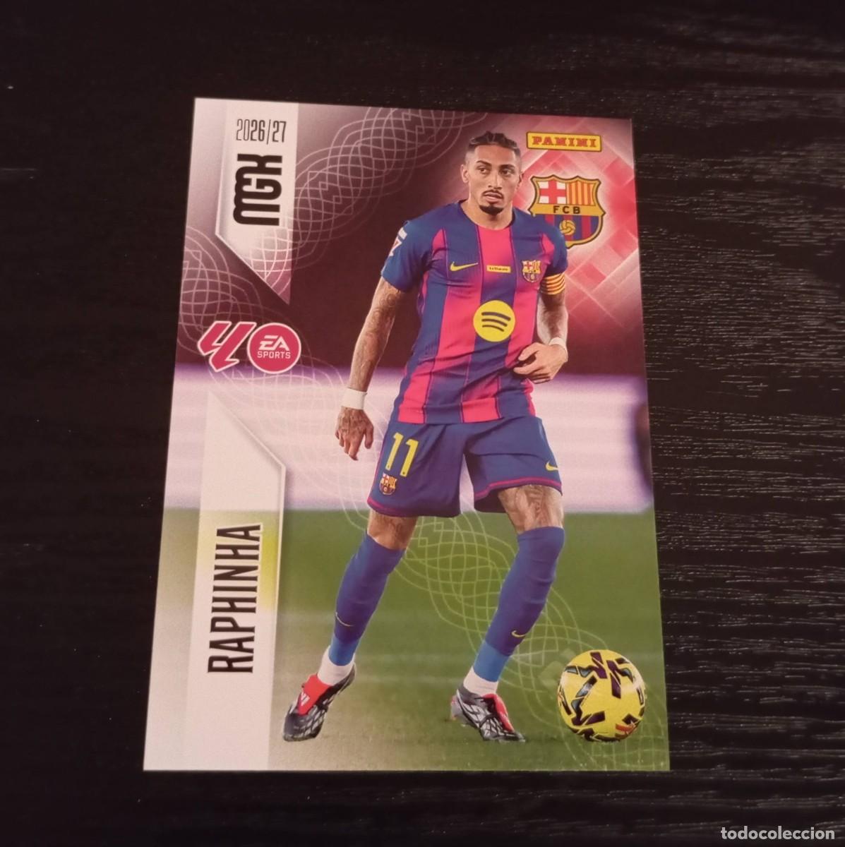 Cromos de f&uacute;tbol: -MEGACRACKS 26-27 : 88 RAPHINHA ( BARCELONA )