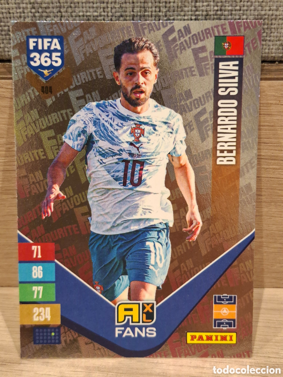 Cromos de f&uacute;tbol: #404 Bernardo Silva - Fans