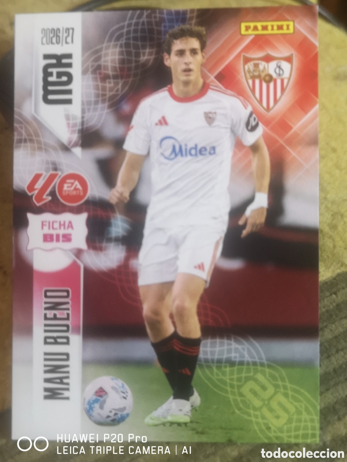 Cromos de f&uacute;tbol: MEGACRACKS 2026 2027 2026 27 MANU BUENO 336 BIS - SEVILLA