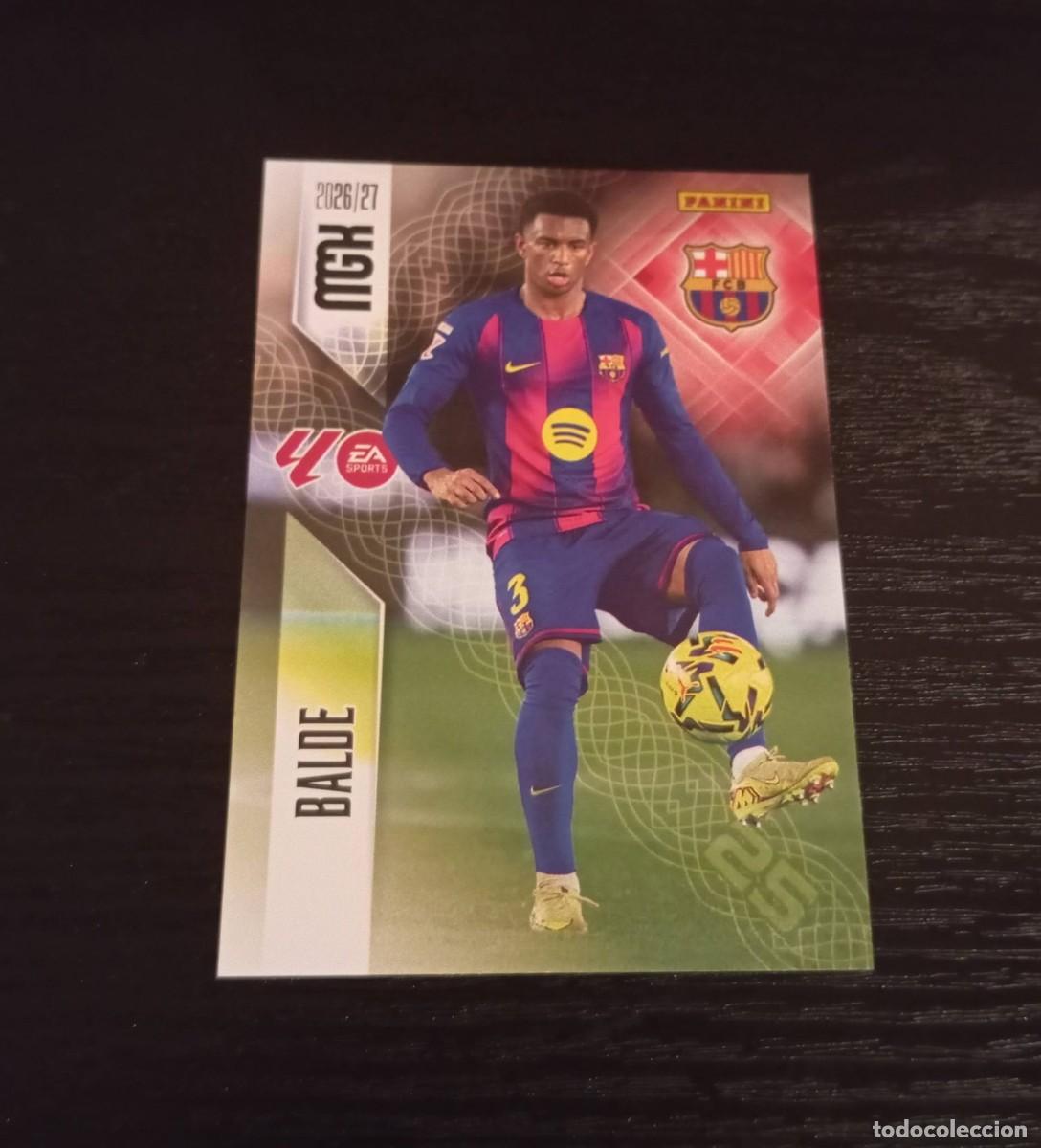 Cromos de f&uacute;tbol: -MEGACRACKS 26-27 : 81 BALDE ( BARCELONA )