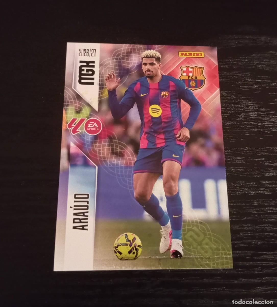 Cromos de f&uacute;tbol: -MEGACRACKS 26-27 : 80 ARAUJO ( BARCELONA )