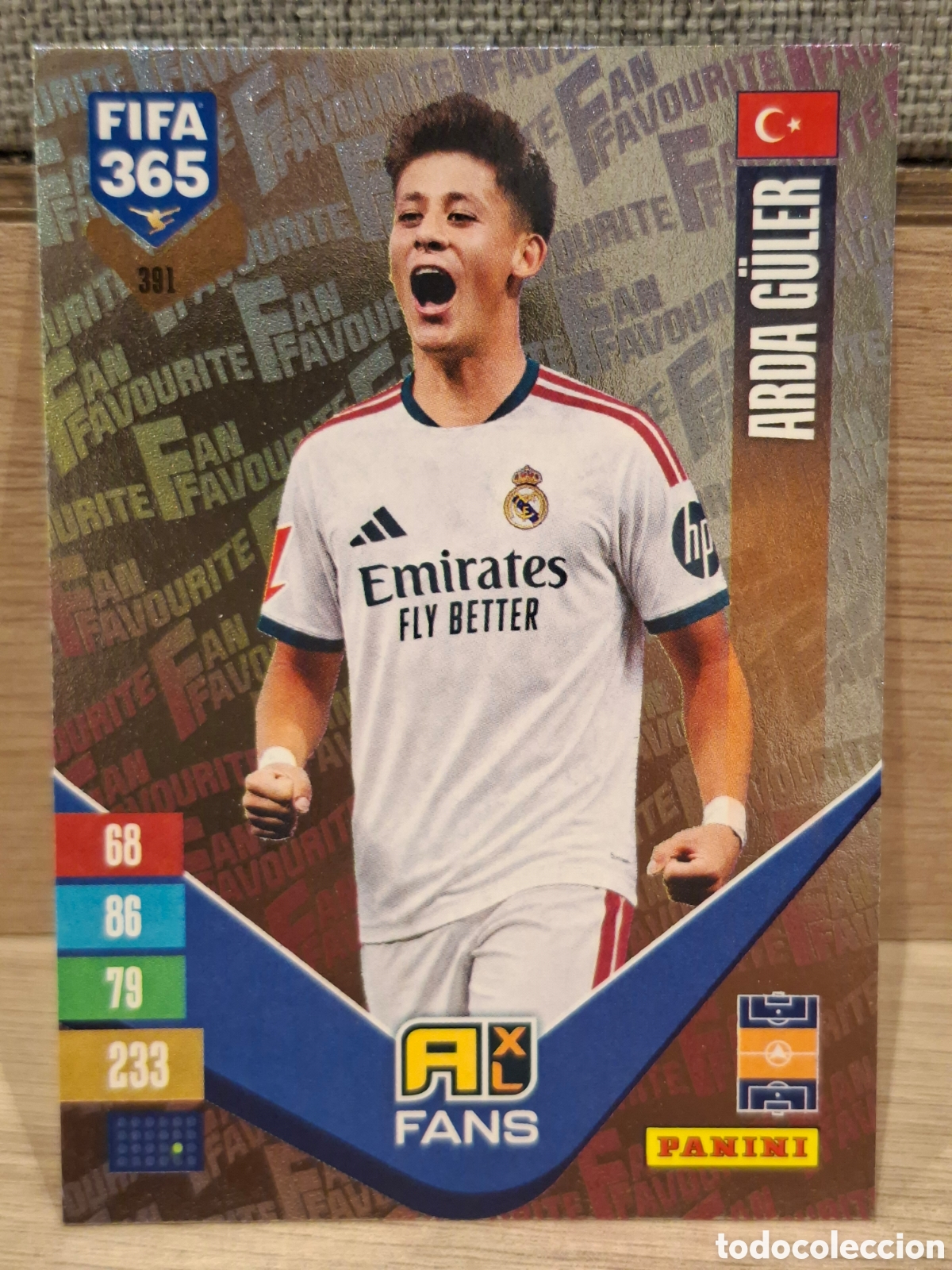 Cromos de f&uacute;tbol: #391 Arda G&uuml;ler - Fans