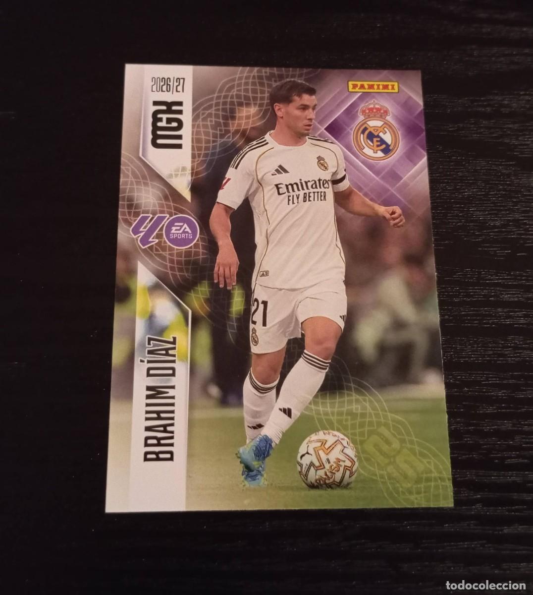 Cromos de f&uacute;tbol: -MEGACRACKS 26-27 : 230 BRAHIM DIAZ ( REAL MADRID )