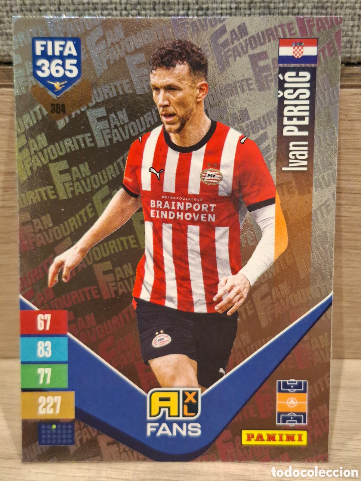 Cromos de f&uacute;tbol: #384 Ivan Perisic - Fans