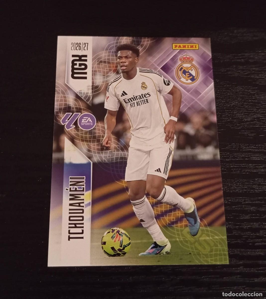 Cromos de f&uacute;tbol: -MEGACRACKS 26-27 : 225 TCHOUAMENI ( REAL MADRID )