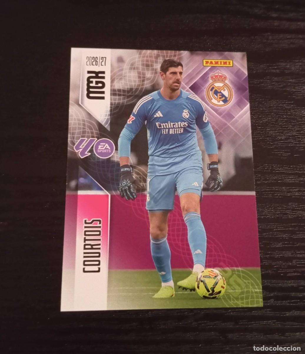 Cromos de f&uacute;tbol: -MEGACRACKS 26-27 : 218 COURTOIS ( REAL MADRID )