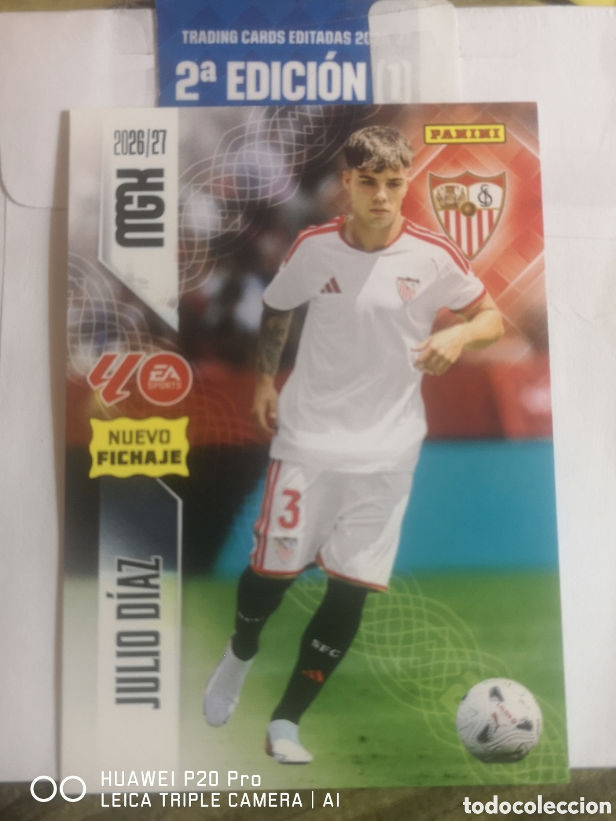 Cromos de f&uacute;tbol: MEGACRACKS 2026 2027 2026 27 JULIO DIAZ NUEVO FICHAJE 477 - SEVILLA