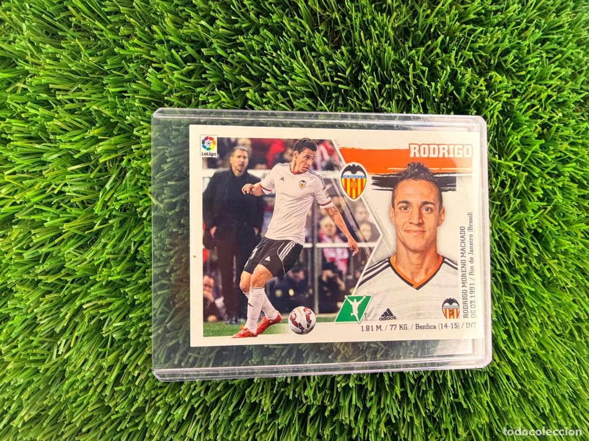 Cromos de f&uacute;tbol: N&ordm; 18 Rodrigo Valencia CF Liga Este 15 16