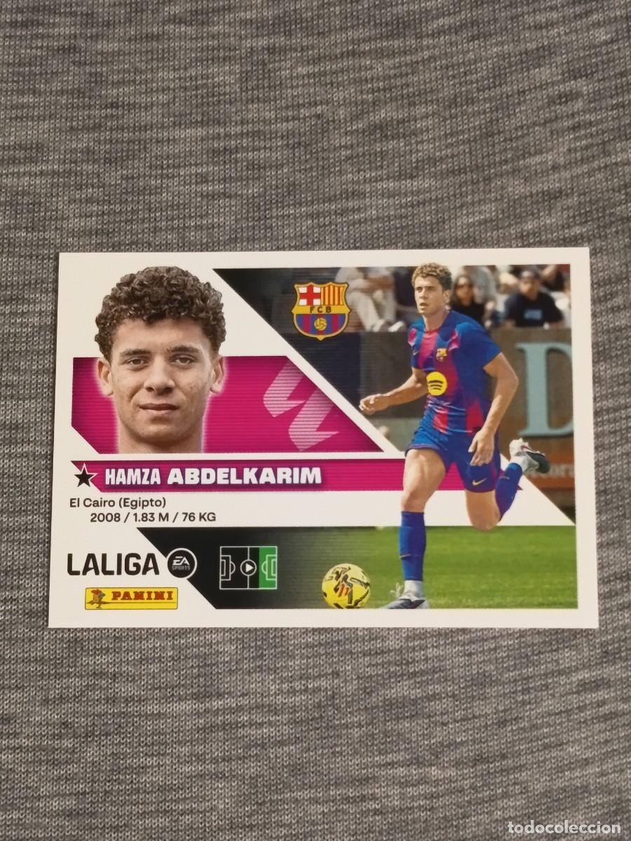 Cromos de f&uacute;tbol: Liga este 26 27 Panini ABDELKARIM COLOCA N&deg;18 BIS BARCELONA nuevo