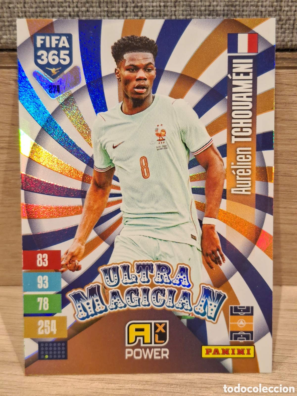 Figurine di Calcio: #274 Aur&eacute;lien Tchouam&eacute;ni - Ultra Magician