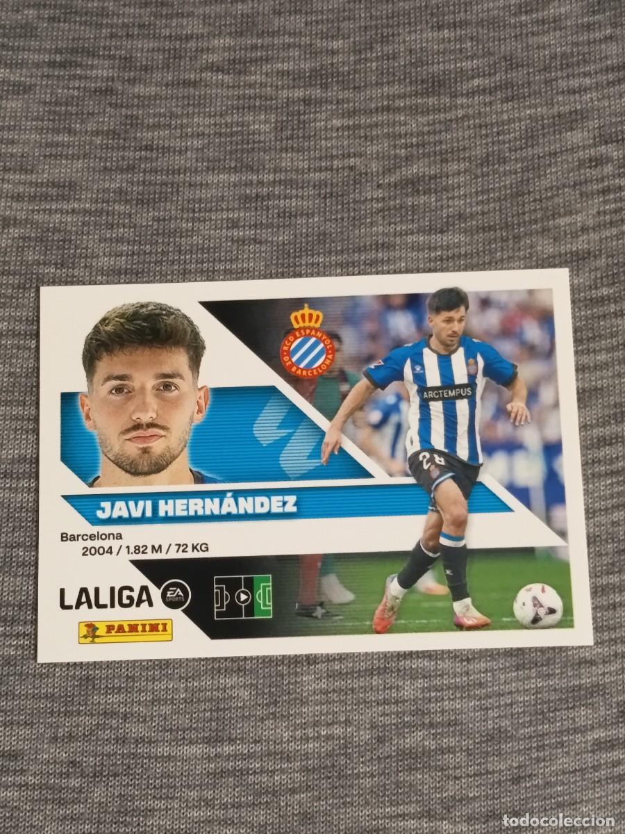 Cromos de f&uacute;tbol: Liga este 26 27 Panini JAVI HERN&Aacute;NDEZ COLOCA N&deg;18 BIS MALAGA nuevo