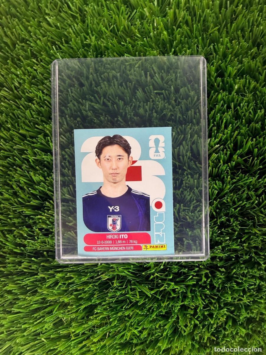 Cromos de f&uacute;tbol: N&ordm; JPN3B Hiroki Ito Actualizaci&oacute;n Jap&oacute;n Mundial 2026 Stickers