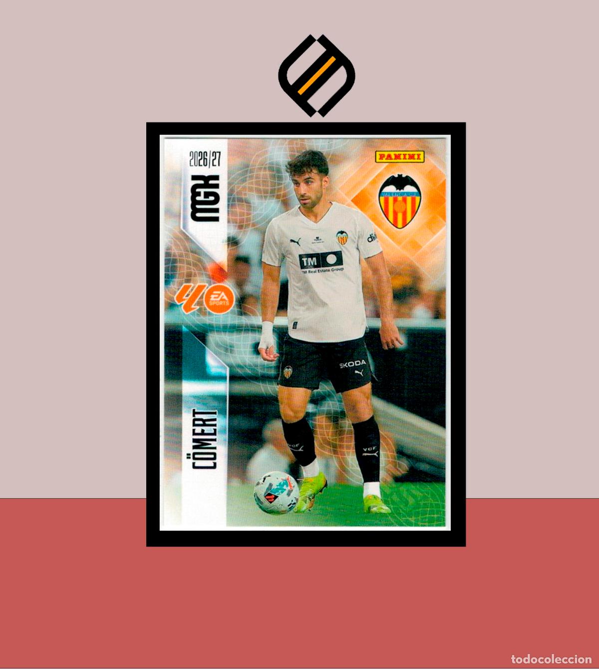 Cromos de f&uacute;tbol: MEGACRACKS 2026 2027 26 27 PANINI N&ordm; 350 C&Ouml;MERT VALENCIA COLECCI&Oacute;N ALB&Uacute;M MGK