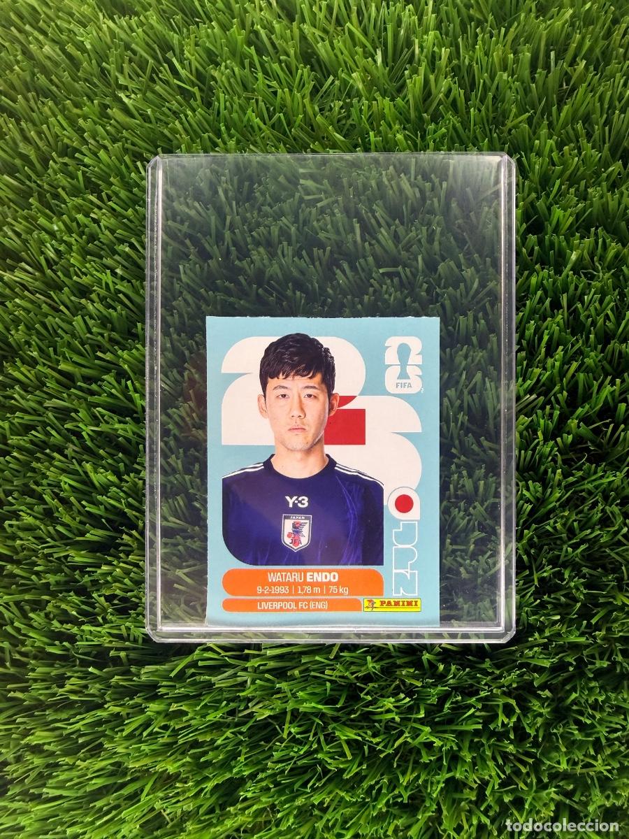 Cromos de f&uacute;tbol: N&ordm; JPN9B Wataru Endo Actualizaci&oacute;n Jap&oacute;n Mundial 2026 Stickers