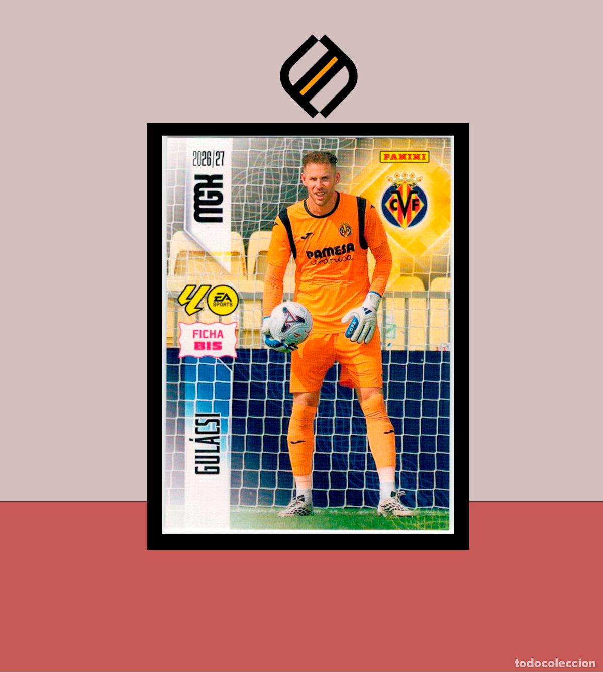Cromos de f&uacute;tbol: MEGACRACKS 2026 2027 26 27 PANINI N&ordm; 363 BIS GUL&Aacute;CSI VILLARREAL COLECCI&Oacute;N ALB&Uacute;M MGK 2 EDICI&Oacute;N