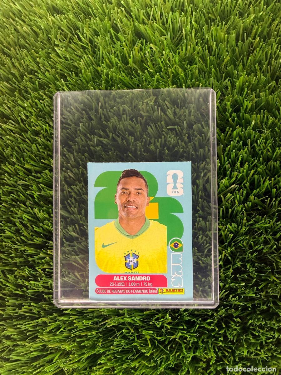 Cromos de f&uacute;tbol: N&ordm; BRA5B Alex Sandro Actualizaci&oacute;n Brasil Mundial 2026 Stickers