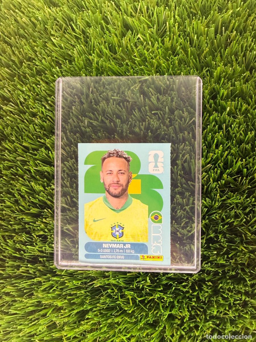 Cromos de f&uacute;tbol: N&ordm; BRA15B Neymar Jr Actualizaci&oacute;n Brasil Mundial 2026 Stickers