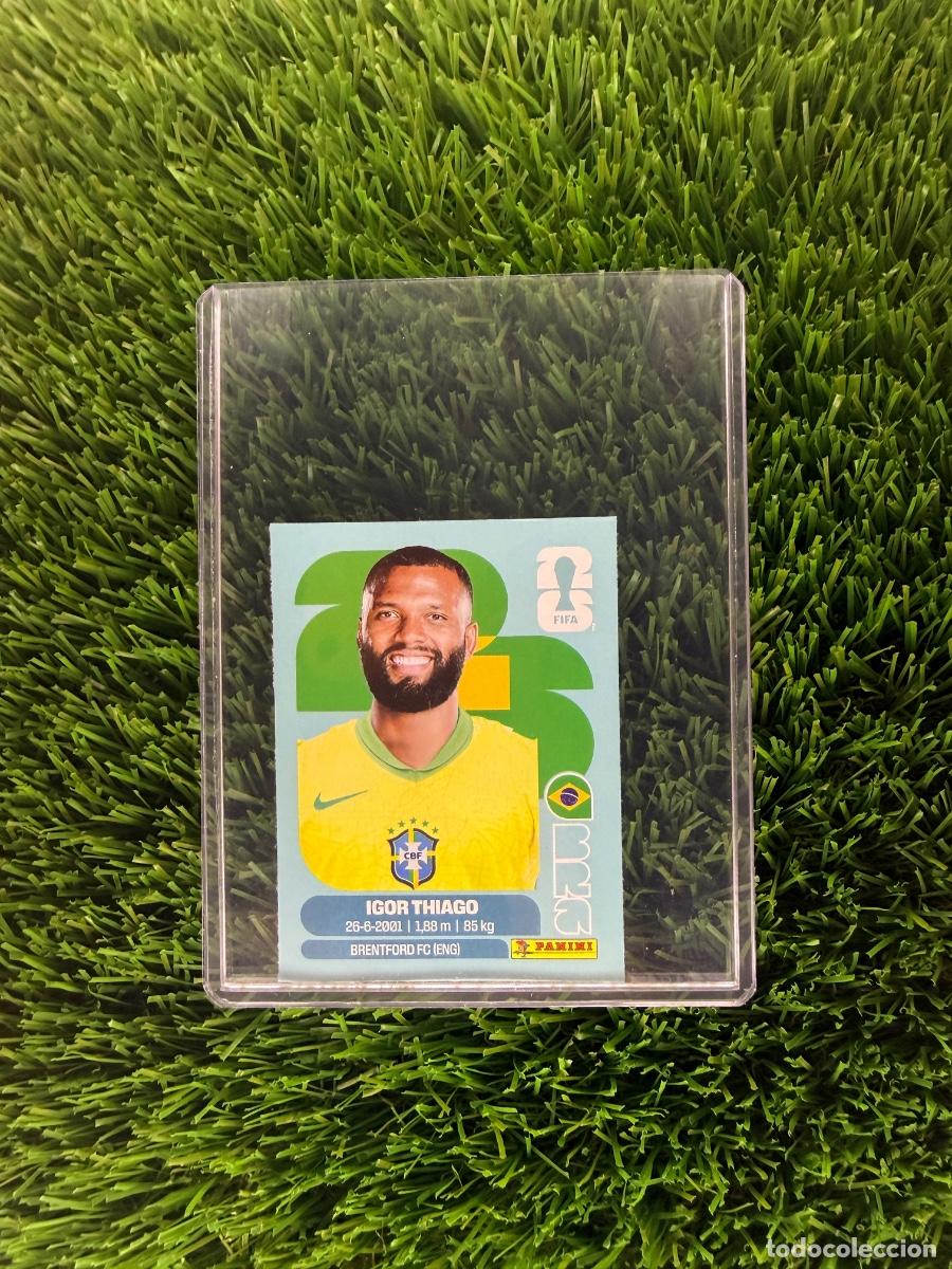 Cromos de f&uacute;tbol: N&ordm; BRA20B Igor Thiago Actualizaci&oacute;n Brasil Mundial 2026 Stickers