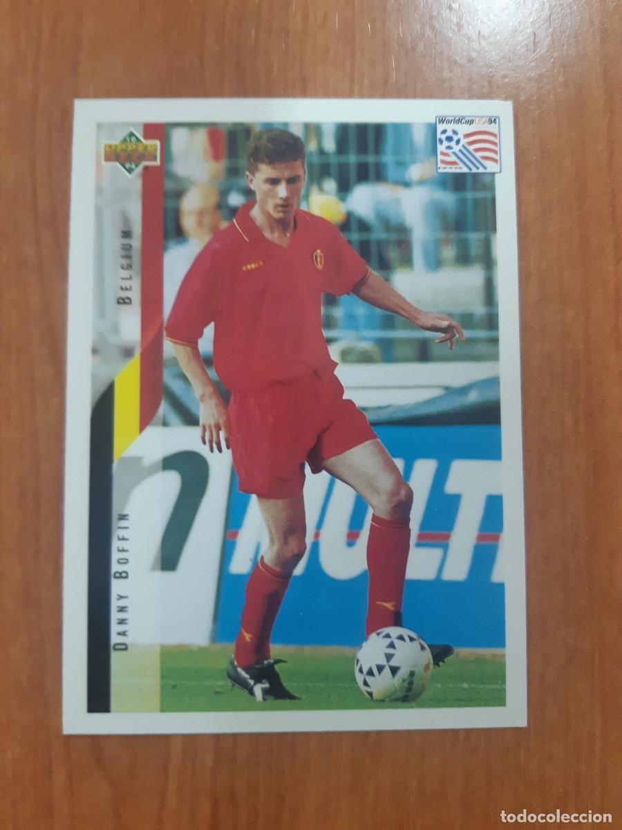 Cromos de f&uacute;tbol: N&deg;105 DANNY BOFFIN BELGIUM B&Eacute;LGICA WORLD CUP USA 94 UPPER DECK 1994