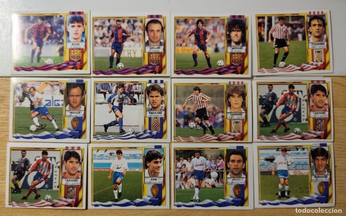 Cromos de f&uacute;tbol: LOTE CROMOS EDICIONES ESTE 1995-96 95/96 REAL ZARAGOZA FC BARCELONA JULEN GUERRERO CAMINERO
